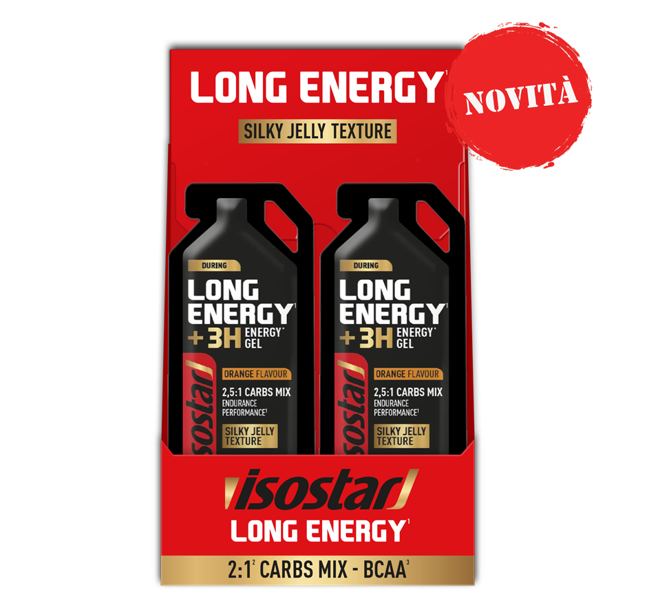 Gel Energetico Long Energy +3H gusto Arancia - Pesoforma