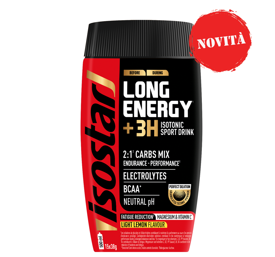 Bevanda Isotonica Long Energy +3H Limone 570g - Pesoforma