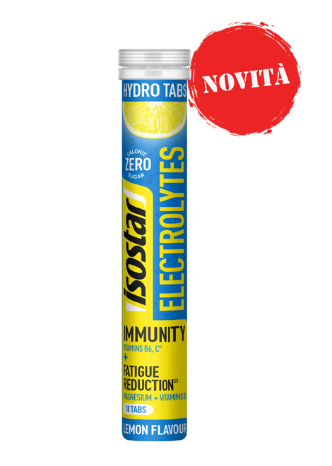 Elettroliti – Hydrotabs Immunity gusto Limone