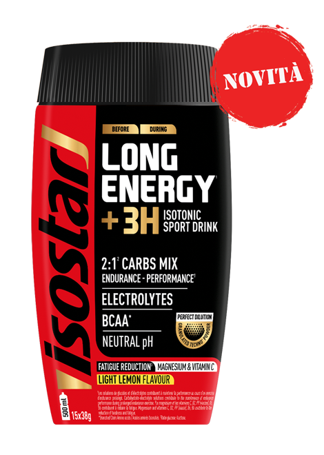 Bevanda Isotonica Long Energy +3H Limone 570g