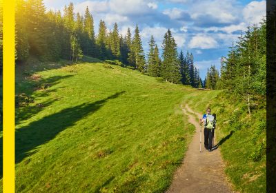 Affrontare percorso misto con dislivello